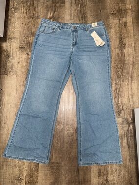 No Boundaries Light Blue Wide Leg Jeans